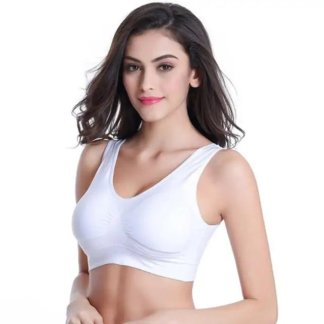Klosonfy Seamless Sculpt Wireless Sports Bra