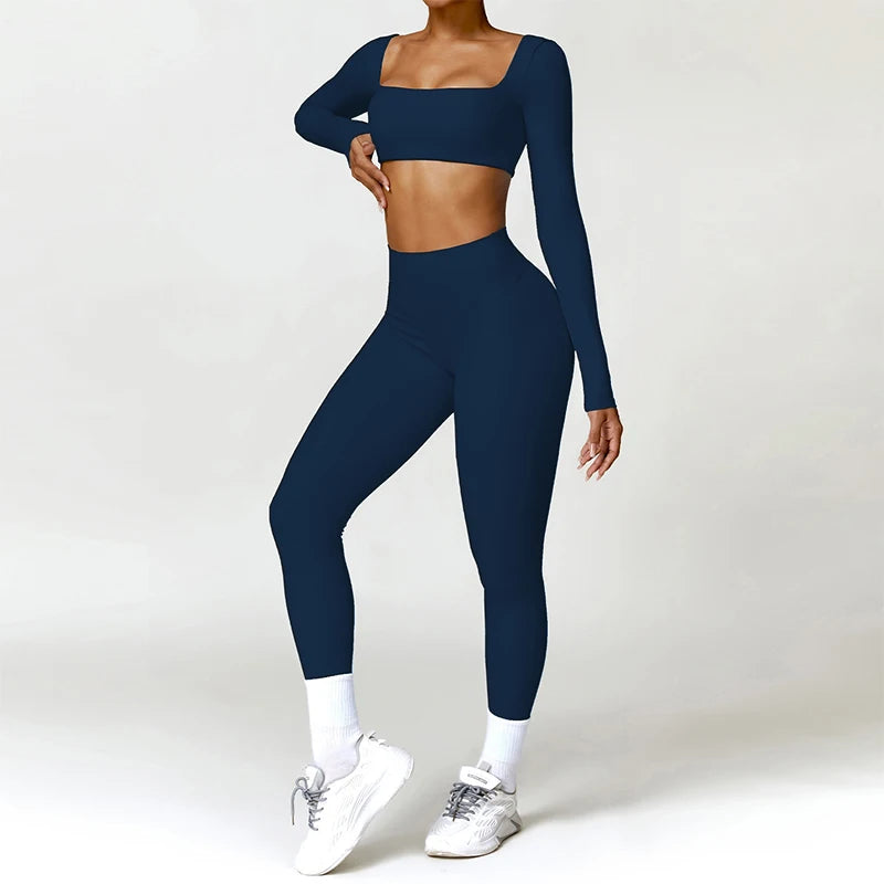Klosonfy Seamless Long Sleeve Sculpt Set