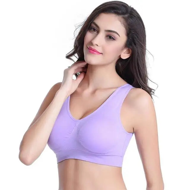 Klosonfy Seamless Comfort Plus Sports Bra