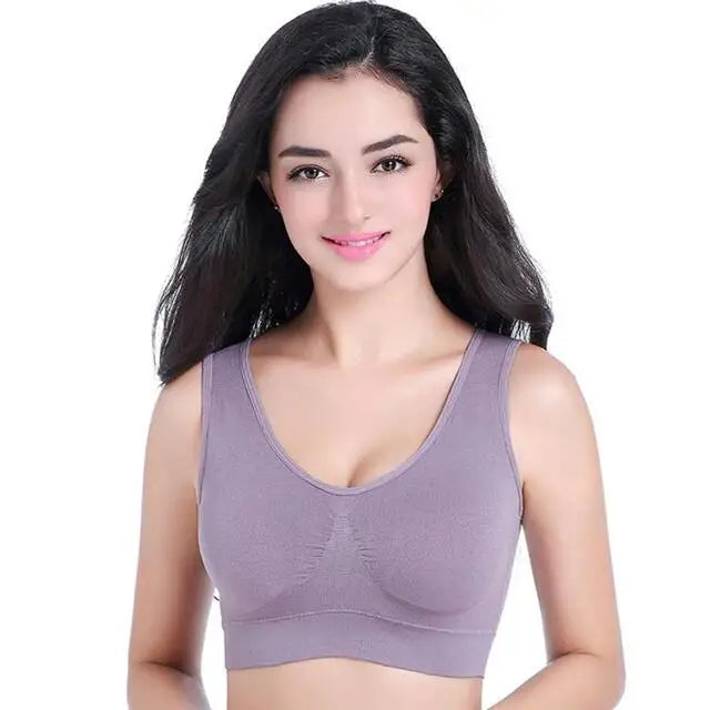Klosonfy Seamless Comfort Plus Sports Bra