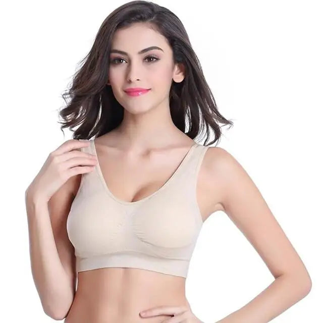 Klosonfy Seamless Comfort Plus Sports Bra