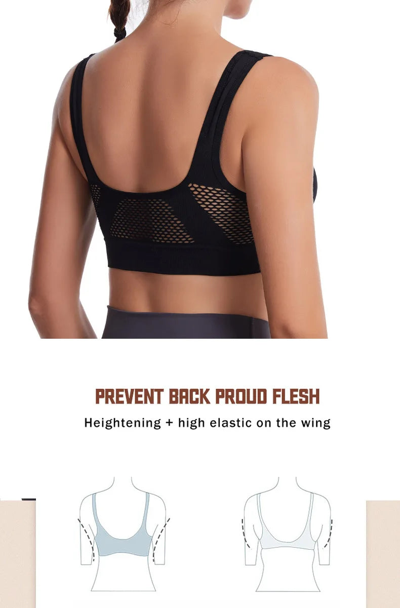 Klosonfy AirFlow Seamless Sports Bra