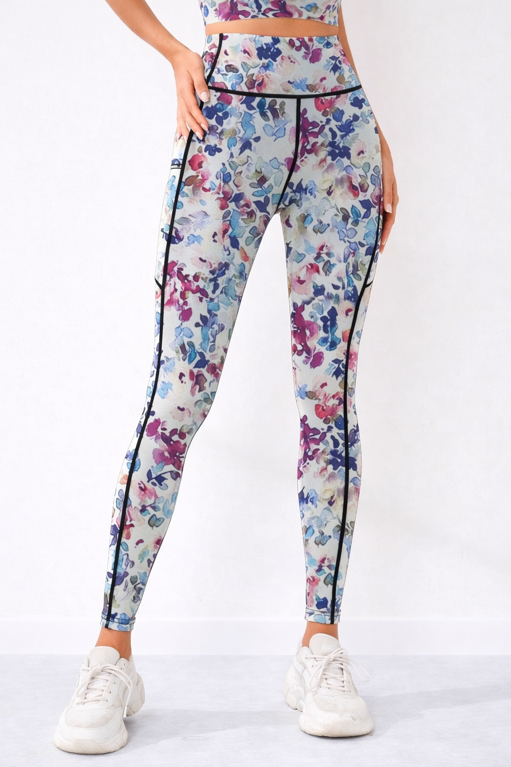 Klosonfy Sculpt High-Waist Printed Leggings