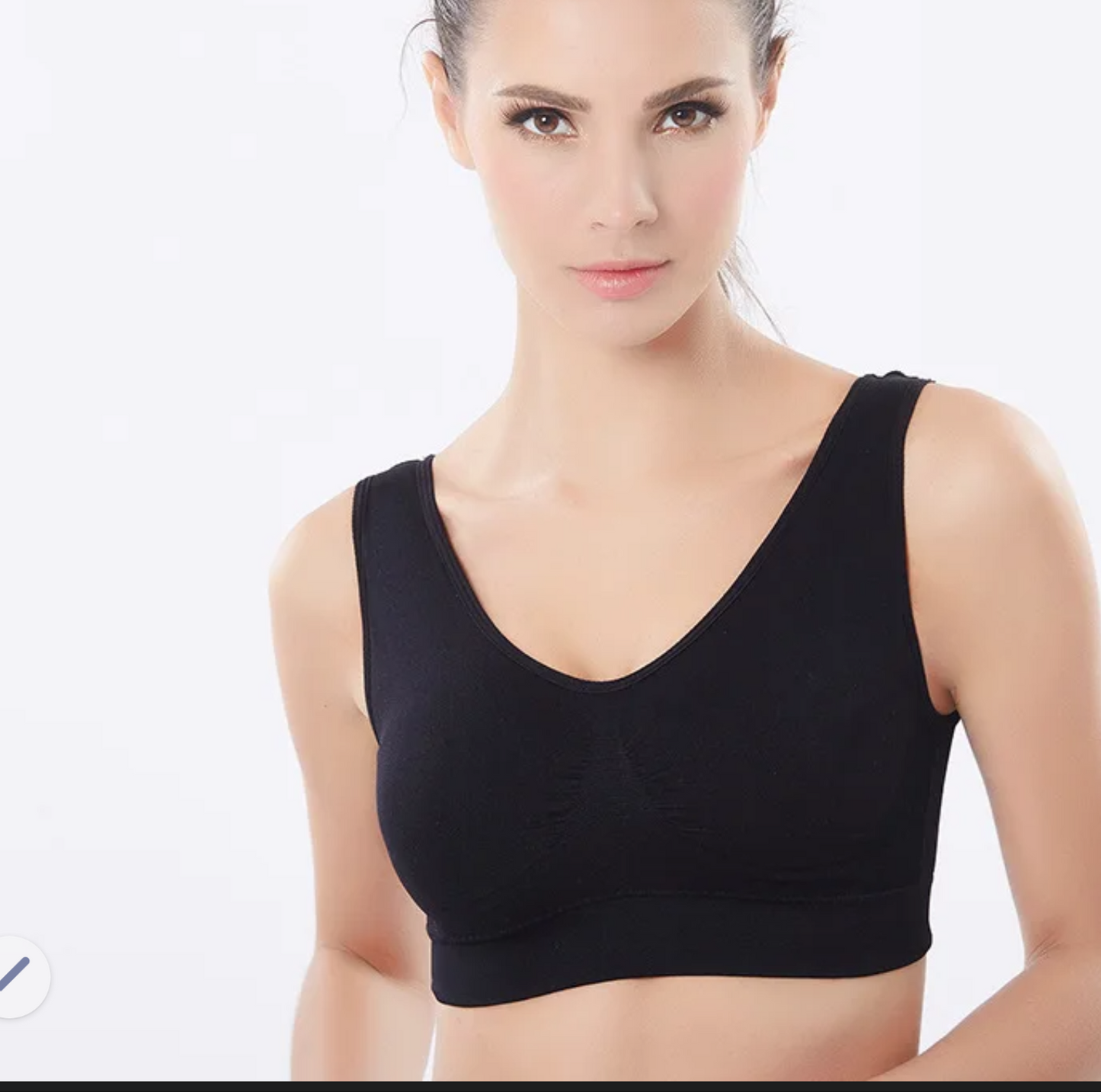 Klosonfy Seamless Sculpt Wireless Sports Bra